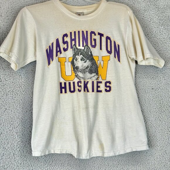 VTG Washington Huskies T Shirt Galt Sand Size Medium University - Picture 1 of 5